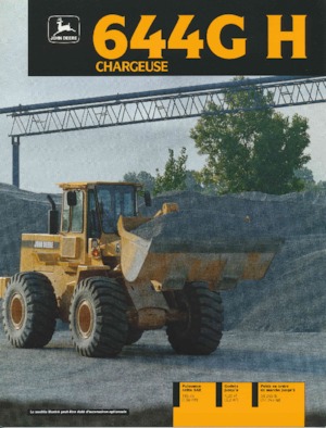 Ładowarki kołowe John Deere Construction 664 G H