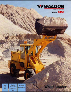 Ładowarki kołowe Waldon 7000