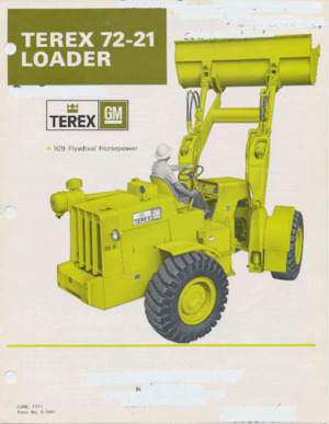 Ładowarki kołowe Terex 72-21