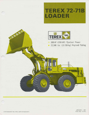 Ładowarki kołowe Terex 72-71 B