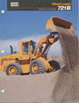 Ładowarki kołowe Case 721 B