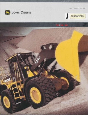 Ładowarki kołowe John Deere Construction 744 J