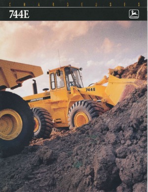 Ładowarki kołowe John Deere Construction 744 E