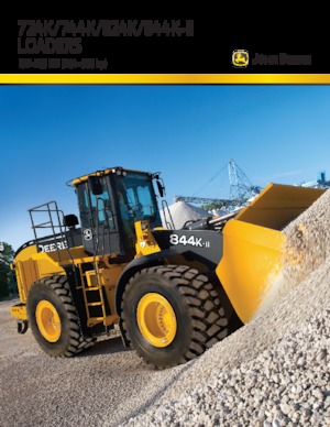 Ładowarki kołowe John Deere Construction 824K-II