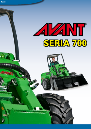 Ładowarki kołowe Avant Tecno Avant 750