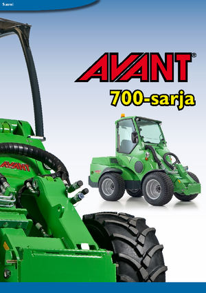 Ładowarki kołowe Avant Tecno Avant 750