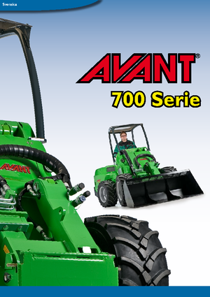 Ładowarki kołowe Avant Tecno Avant 750