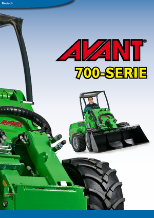 Ładowarki kołowe Avant Tecno Avant 750