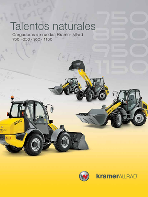 Ładowarki kołowe Kramer 750