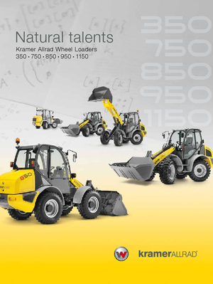 Ładowarki kołowe Kramer 350