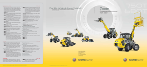 Ładowarki kołowe Kramer 750 T