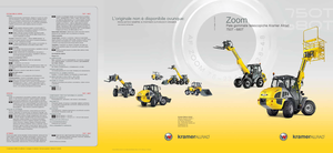 Ładowarki kołowe Kramer 750 T