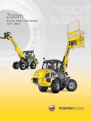 Ładowarki kołowe Kramer 750 T