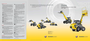 Ładowarki kołowe Kramer 750 T