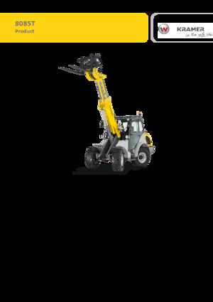 Ładowarki kołowe Kramer 8085T