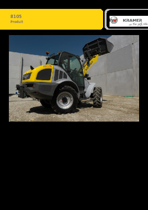 Ładowarki kołowe Kramer 8105