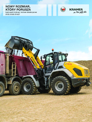 Ładowarki kołowe Kramer 8145T