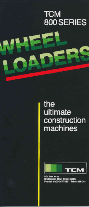 Ładowarki kołowe TCM 840