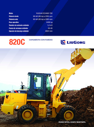 Ładowarki kołowe Liugong 820C