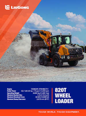 Ładowarki kołowe Liugong 820T