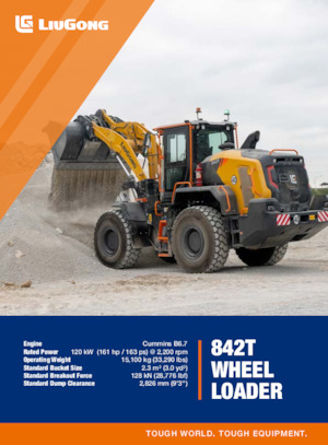 Ładowarki kołowe Liugong 842T
