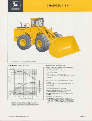 Ładowarki kołowe John Deere Construction 844