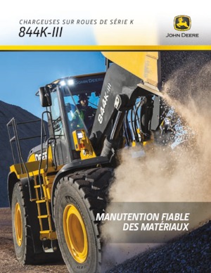 Ładowarki kołowe John Deere Construction 844K-III