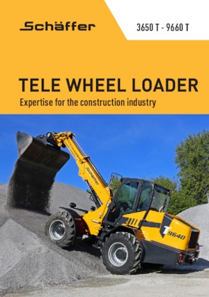 Ładowarki kołowe Schäffer 3650 T SLT