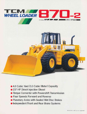 Ładowarki kołowe TCM 870-2