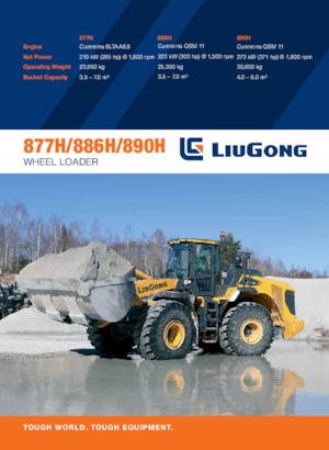 Ładowarki kołowe Liugong 890H