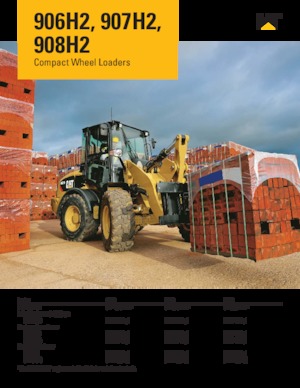 Ładowarki kołowe Caterpillar 907 H2