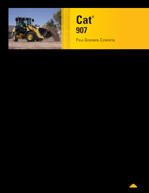 Ładowarki kołowe Caterpillar 907