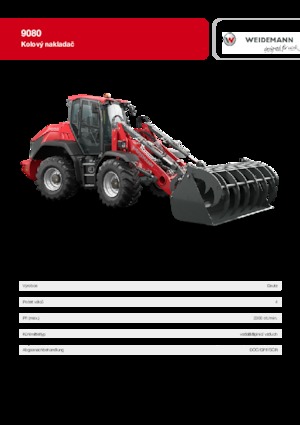 Ładowarki kołowe Weidemann 9080