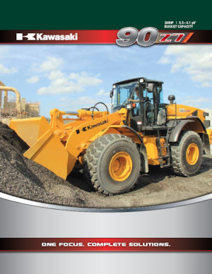 Ładowarki kołowe Kawasaki 90Z 7
