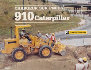 Ładowarki kołowe Caterpillar 910