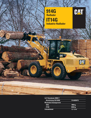 Ładowarki kołowe Caterpillar IT14G