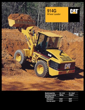 Ładowarki kołowe Caterpillar 914G2