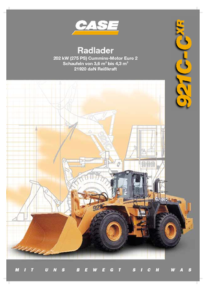 Ładowarki kołowe Case 921 C