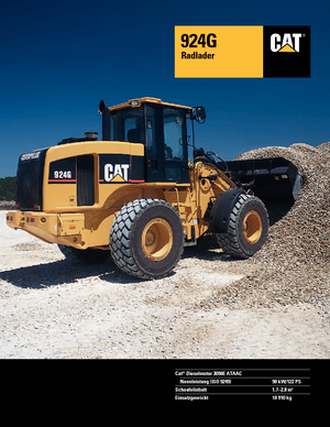 Ładowarki kołowe Caterpillar 924 G