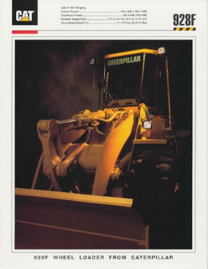 Ładowarki kołowe Caterpillar 928F
