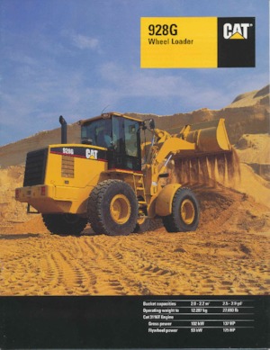 Ładowarki kołowe Caterpillar 928G