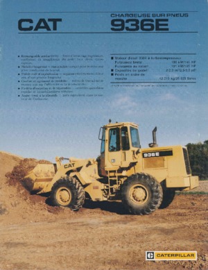 Ładowarki kołowe Caterpillar 936E