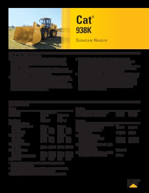Ładowarki kołowe Caterpillar 938K