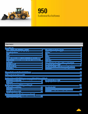 Ładowarki kołowe Caterpillar 950