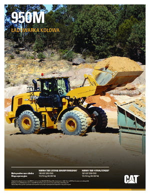 Ładowarki kołowe Caterpillar 950M