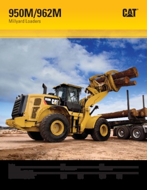 Ładowarki kołowe Caterpillar 962M