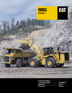 Ładowarki kołowe Caterpillar 988 G