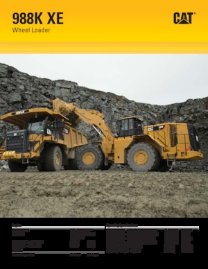 Ładowarki kołowe Caterpillar 988K XE