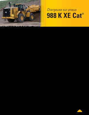 Ładowarki kołowe Caterpillar 988K XE