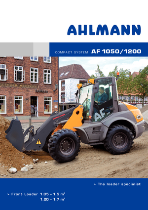 Ładowarki kołowe Ahlmann AF 1050